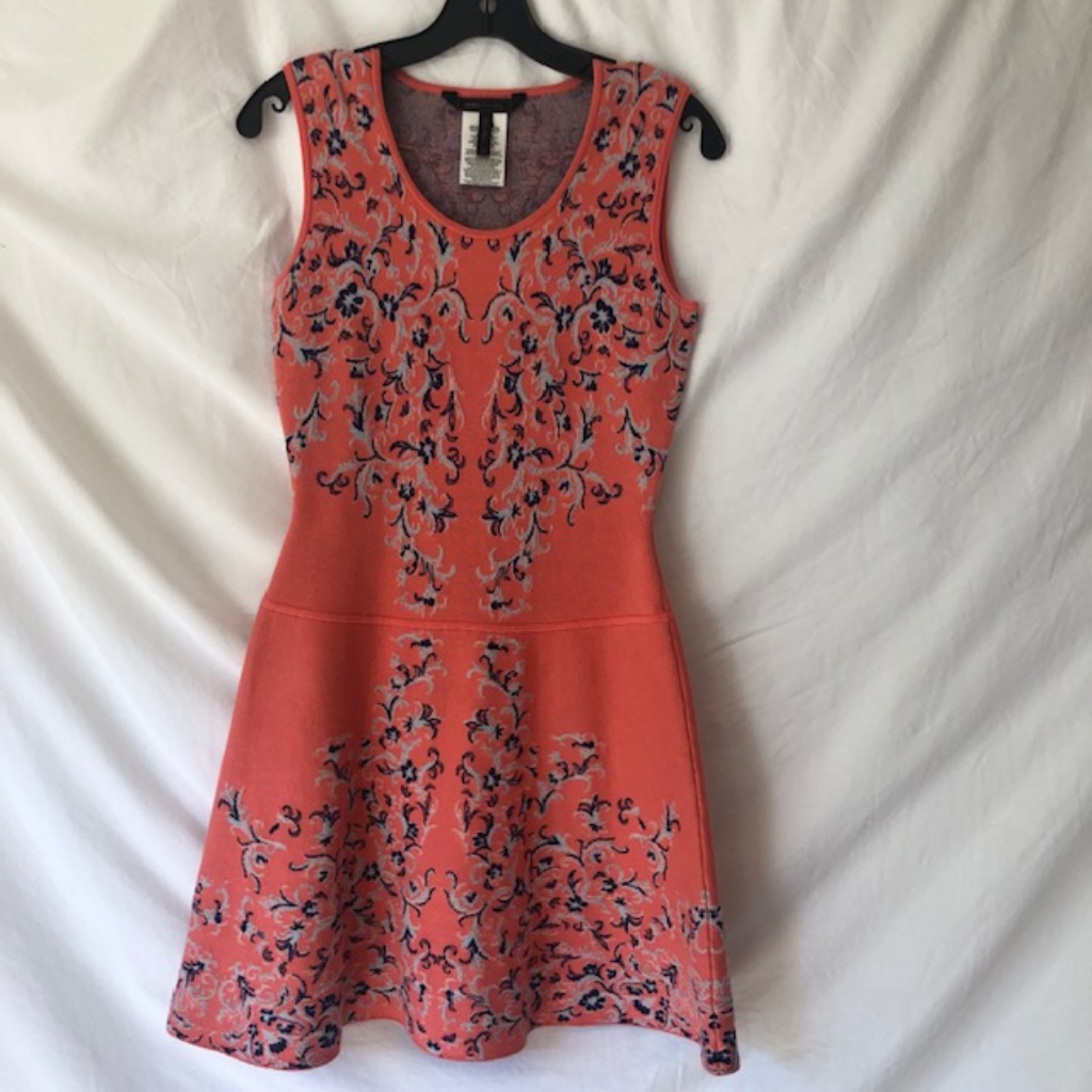 Nwot Bcbg Max Azria Gardenia A-Line Dress, Xs